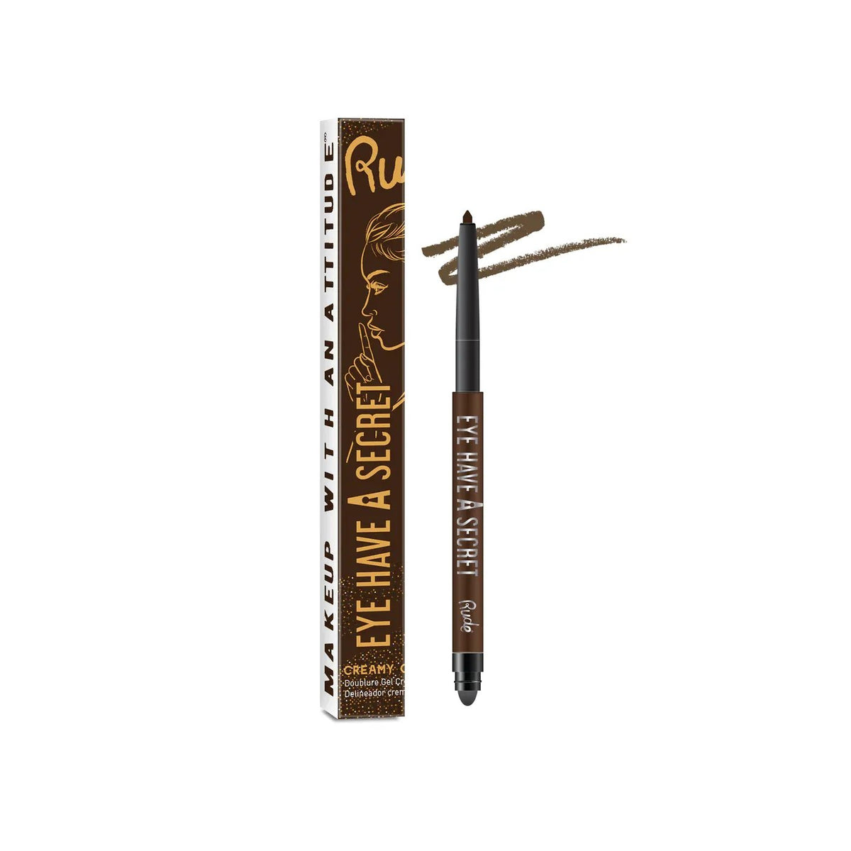 RUDE Naughty Eyeliner & Eyeshadow Set by Avera Group main image 0