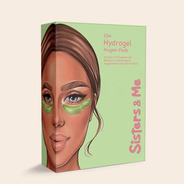 Sisters & me, Hydrogel Eyepatches Green, 10 Stück, vegan - Tigerzzz-Shop