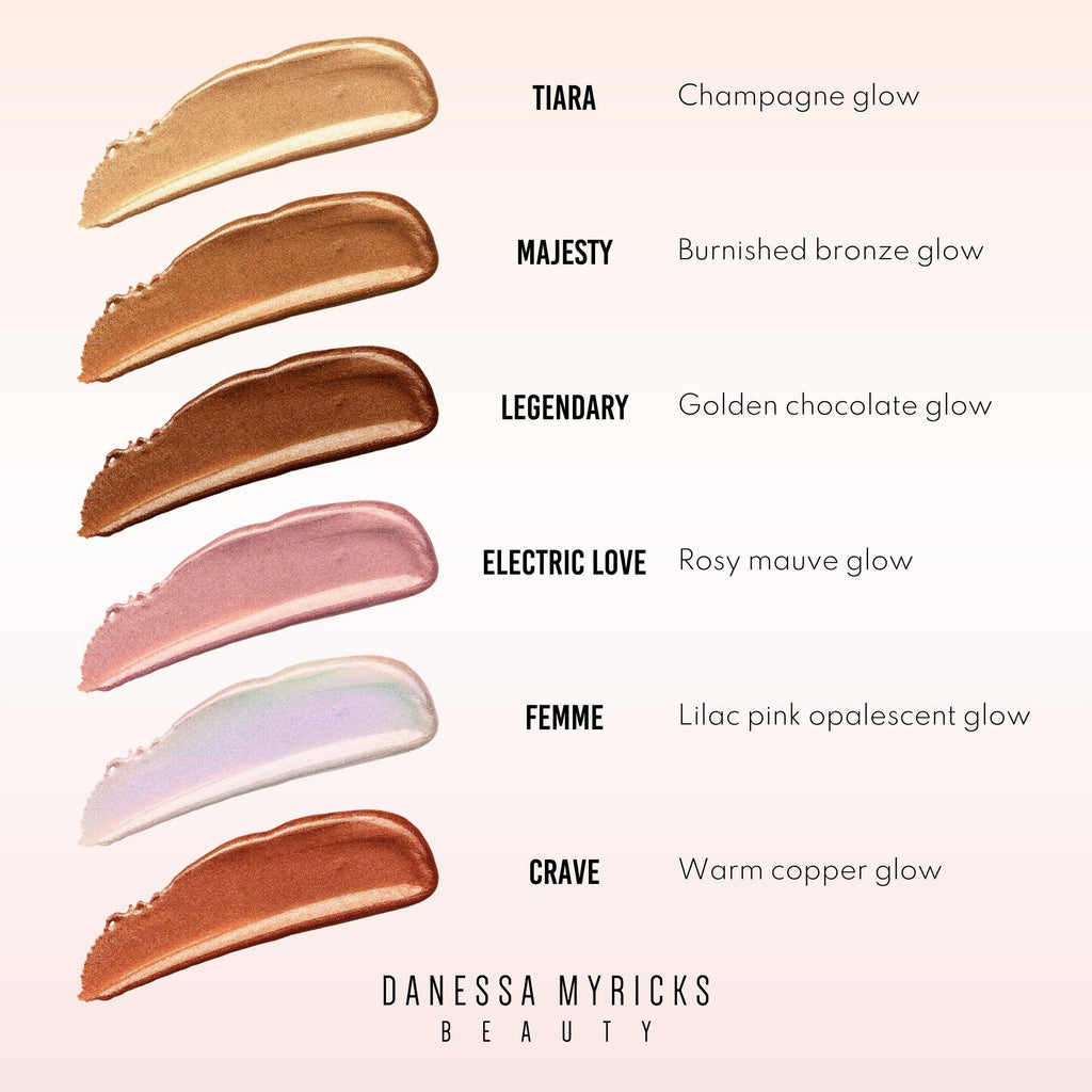 Danessa Myricks Vision Flush, Lippenfarbe, Blush, Highlighter