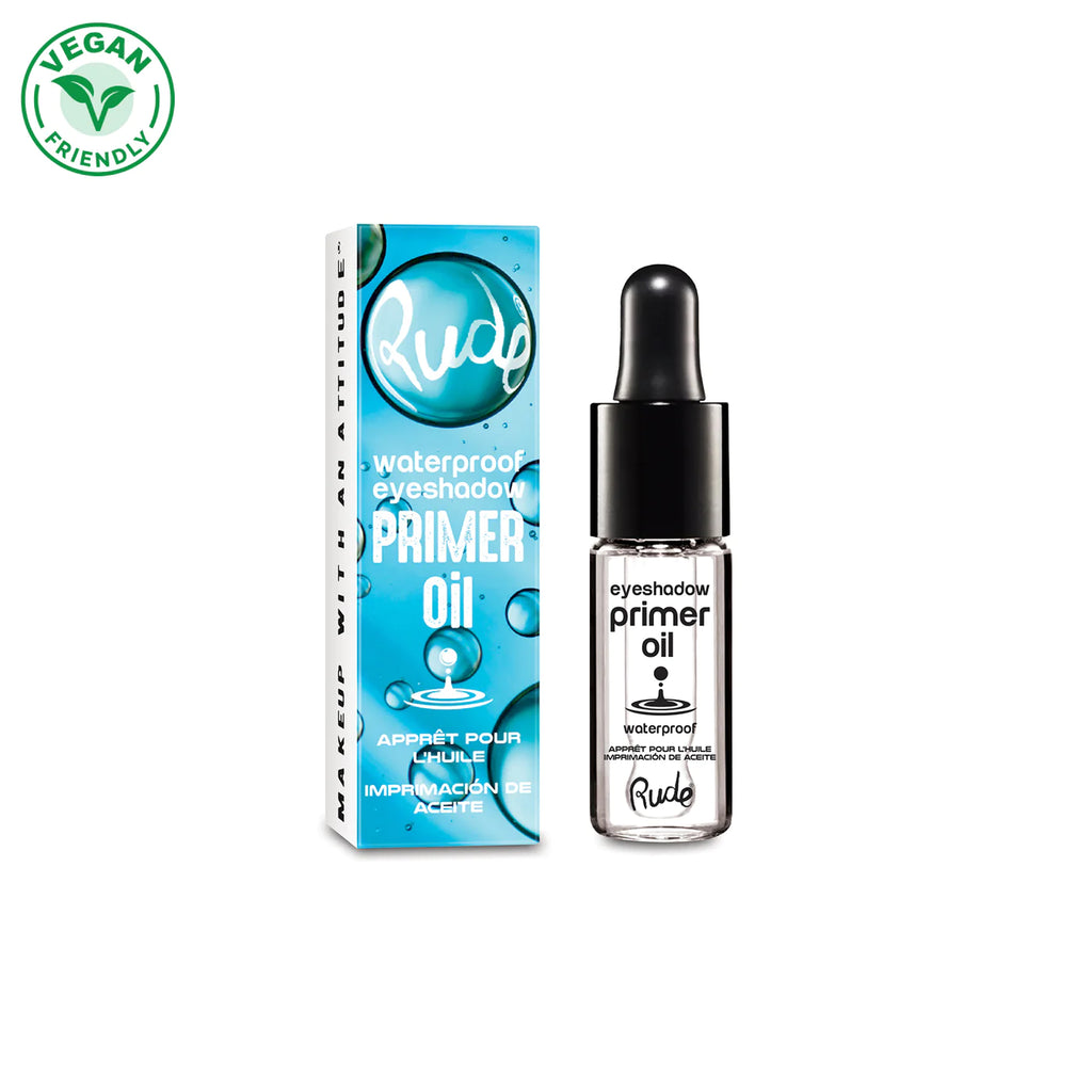 Wasserfester Eyeshadow Primer Oil von Rude Cosmetics - Langanhaltende Basis für makellose Lidschatten-Looks