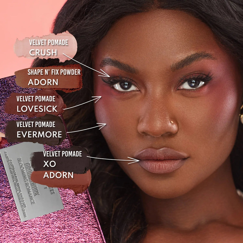 Danessa Maricks Groundwork Blooming Romance (all over Face Palette, vegan) - Tigerzzz-Shop