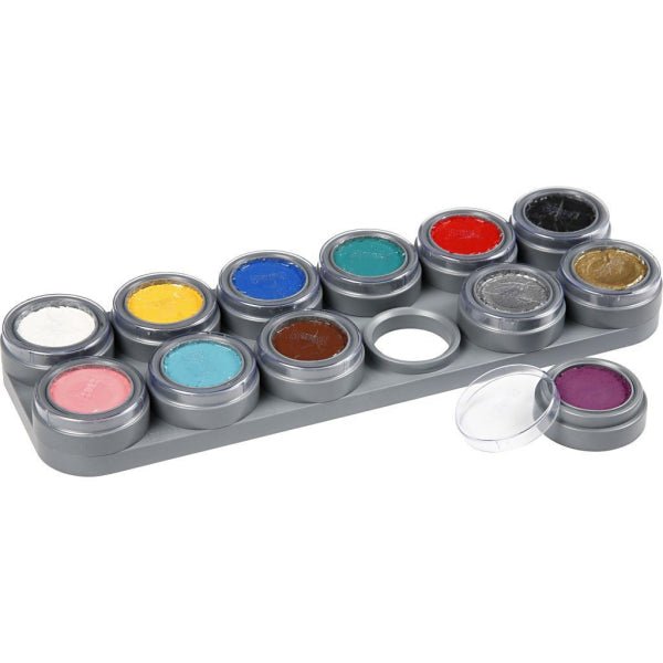Grimas Wasserfarben Make-up Palette 12A - Tigerzzz-Shop
