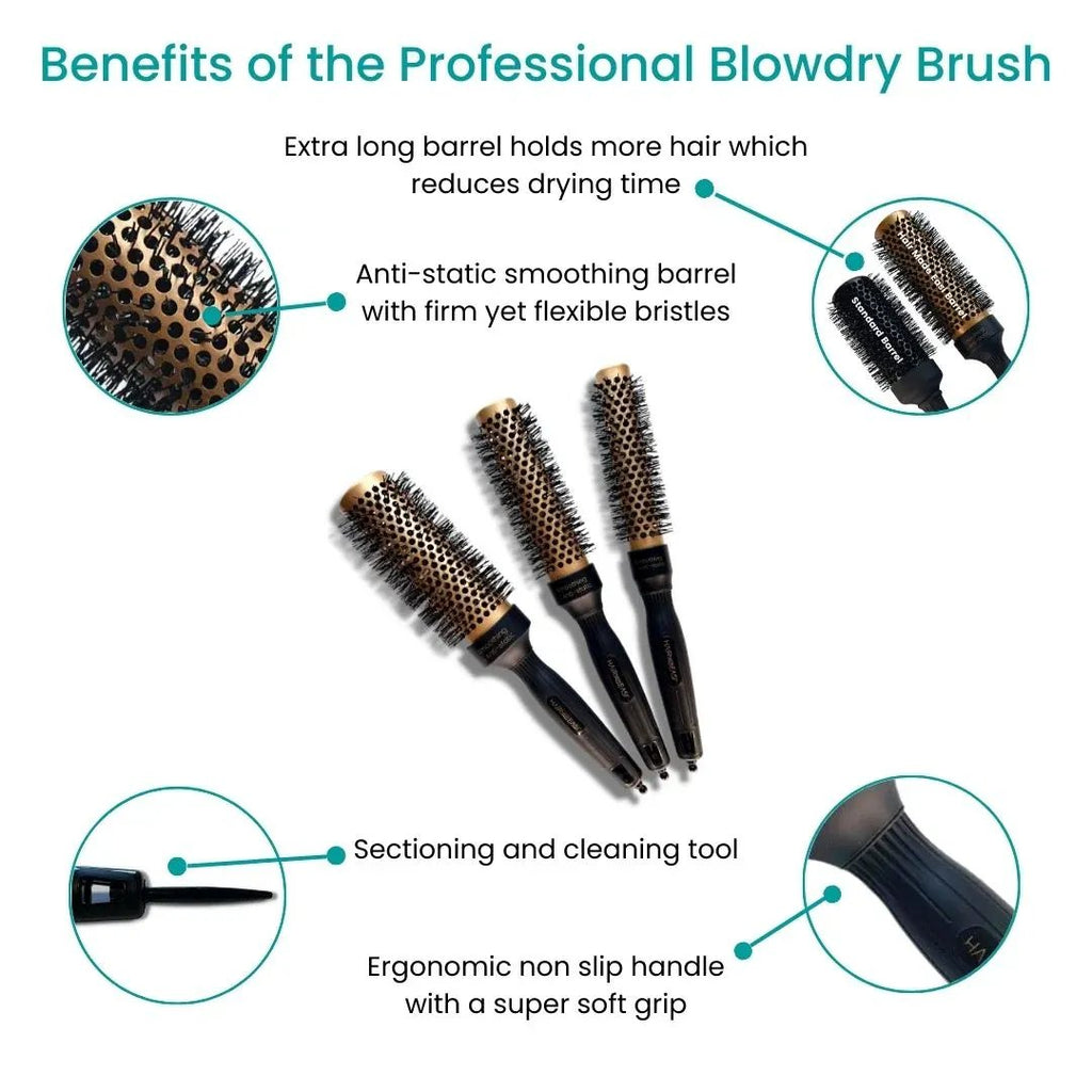 Hair made Easi: Blow Dry Brushes - professionelle Rundbürsten - Tigerzzz-Shop