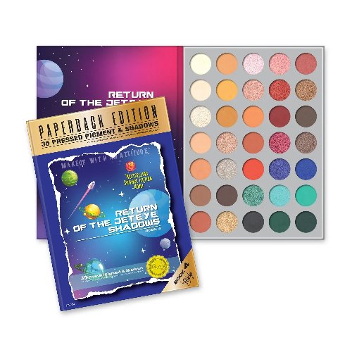 Rude Cosmetics, Return of the Jet Eyeshadow Palette (vegan) - Tigerzzz-Shop