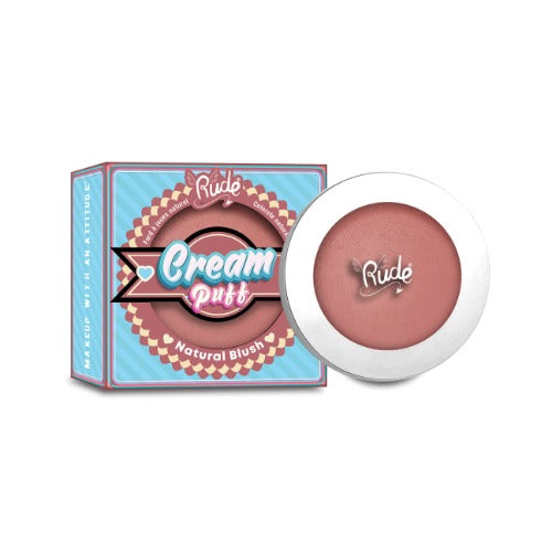 Cream Puff Natural Blush - Rude Cosmetics